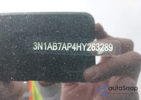 2017 Nissan Sentra Sv из США, поврежденный, VIN 3N1AB7AP4HY263289